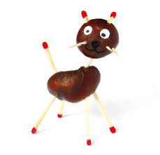 Ein hirschpaar kann man als kastanientiere basteln mit kastanien und eicheln. Kastanien Figuren Labbe