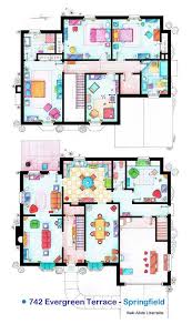 Birds Eye View Of A House Plan It Seemed As If People Wanted More Birds Eye Views Of Famous Tv Show Residences So Here They Are Tv Show House Floor Plan Drawing Show Home