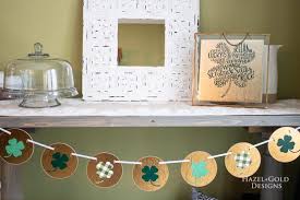 Simple and symmetrical, this symbol of irish culture is the perfect shape for prints. Diy St Patrick S Day Decor Using The Cricut Maker Hazel Gold Designs