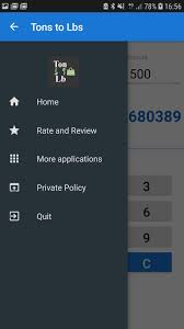 A ton, also referred to as a short ton, is a unit of weight equal to 2,000 pounds. Tons To Pounds For Android Apk Download