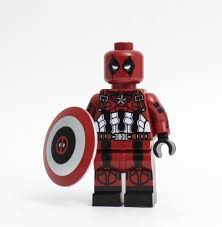 Deadpool Captain America Lego Deadpool Captain America Lego Marvel