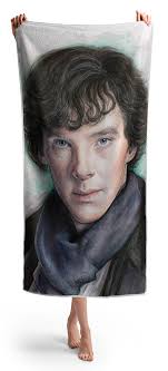 Benedict Cumberbatch Beach Towels for Sale