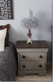 Creative Home Expressions The Guest Bedroom Side Tables Redo Furniture Furniture Makeover Paint Furniture