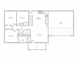 This starter home plan has a covered entry. Small Simple 3 Bedroom House Plan