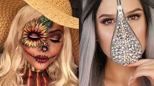 Makeup may be an everyday occurrence for some of you but halloween makeup is easily one of the most sometimes though, you want to be more glam than gore so these pretty halloween makeup. No Scary Halloween Makeup Ideas Best Pretty Halloween Makeup Looks Part 3 Youtube