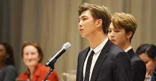 Remarks by bts' kim nam jun (rm) at the launch of generation unlimited, at the un general assembly. One In An Army Why Does Rm S Speech At The Un Matter To Army