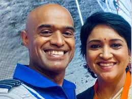 astronaut wings for gaganyaans PM modi call 4 shakti Group Captains  Prasanth Nair angad Pratap Ajit Krishnan Shubhanshu Shukla