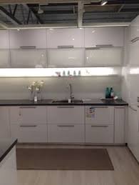 Pin By Anna On My Dream Kitchen Ikea Kitchen Gloss Cabinets Kitchen Finishes