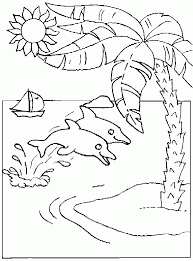 Aqui no desenhos & colorir você encontra milhares de desenhos para imprimir e colorir. Praias Pintar