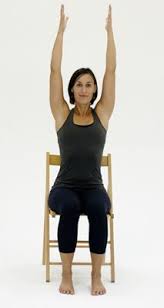 10 Yoga Poses You Can Do In A Chair Chair Yoga Yoga For Seniors Chair Pose Yoga