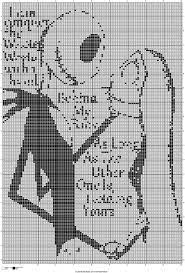 Selected cross stitch from plum street samplers. Jack And Sally Graph Pattern Halloween Cross Stitch Patterns Crochet Blanket Patterns Disney Cross Stitch