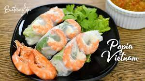 Resepi vietnamese spring rolls atau popia vietnam ini sangat simple dan senang dibuat. Popia Vietnam Vietnamese Spring Rolls Youtube