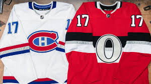 Parmi les nouvelles, les uniformes des predators (sauf le jaune) et du wild sont beaux. Canadiens Et Senateurs Devoilent Leurs Chandails Pour La Classique 100