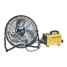 The mist itself captures dirt and other airborne particles, contains them, and then releases them at ground level. China 2020 Good Quality Diy Misting Fan High Pressure Mist Fan With Fine Spray And Strong Wind Wenling Huwei Manufacture And Factory Huwei