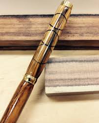 Handcrafted Pen Olive Wood Circle Inlays By Tim Handcrafted Pens Pen Wood Turning Pens