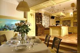 yellow kitchen cabinets