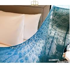 云屏云马孔雀开屏棒针流苏半圆披肩 编织教程 编织人生 great wave tapestry home decor