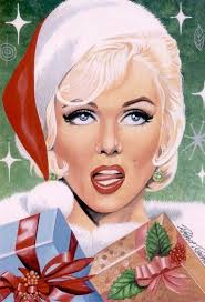 8 Marilyn Christmas Artwork ideas