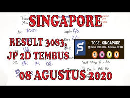 Bocoran Rumus Prediksi Angka Sgp 08 Agustus 2020 Singapore Togelsgp Rumussgp Youtube