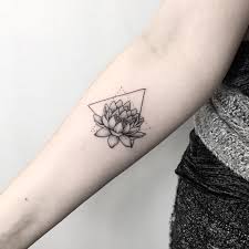Small Lotus Dotwork Dotworktattoo Lotus Lotustattoo Lotusflower Lotusflowertattoo Triangletattoo Smalltatt Small Wrist Tattoos Tattoos Succulent Tattoo