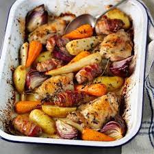 One Pot Sunday Lunch Recipe Recipe Roast Dinner Recipes Cooking Recipes