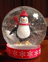 Diy Snow Globe Water Glycerin Glitter And Plastic Globe From Craft Store Make Sure You Seal Globe Shut With A Strong G Diy Snow Globe Crafts Snow Globes