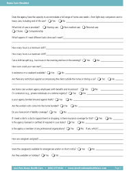 Checklist Of Questions To Ask When Seeking Home Care Homecare Home Care Home Health Care Companion Care