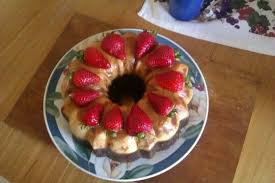 Chocoflan Con Fresas Delicioso Pasteles Fresas Postres