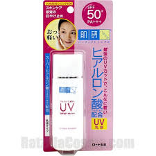 Hada labo perfect uv gel & hada labo uv creamy gel (i noticed no difference between these two, so will no. Rohto Hada Labo Uv Moist Emulsion Spf50 Pa Ratzillacosme