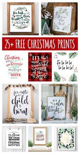 Free Christmas Printables That Ll Look Great In Your Home Eighteen25 Christmas Prints Free Christmas Printables Free Christmas