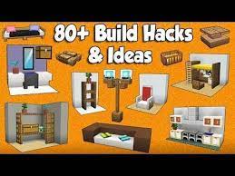 80 Minecraft Build Hacks And Ideas Youtube Minecraft Decorations Minecraft Build Hacks Minecraft Tips