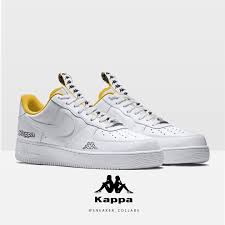 Nike Air Force 1 Black Price In Nigeria 1 2 Or 3 Kappa X Nike Af1 Low By Sneaker Collabs Inspo Caincustomz Sneakers Nike Nike Af1