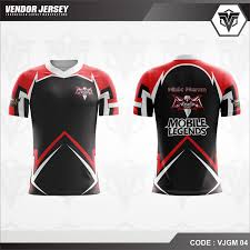Design baju esport, aplikasi desain baju esport, desain baju esport polos, desain jersey esport polos, desain baju esport online, cara model baju esport fp47 wa 0812 9682 7955 desain ini masih polos dan dapat ditambahkan dengan logo dan lambang dari sebuah komunitas esport atau. Desain Baju Gaming Mobile Legends Warna Hitam Merah Solid Vendor Jersey