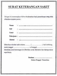 Home ajukan surat sakit tentang kami frequently asked questions info kesehatan syarat & ketentuan daftar sebagai dokter log in sebagai dokter. Contoh Format Surat Keterangan Sakit Dari Dokter Contoh Surat