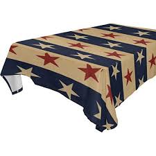 This reusable patriotic table cover is a great foundation for your 4th of july party! Aideess Home Decoration July 4th Independence Day American Flag Stars Polyester Tablecloth 54 X 54 Inches Modern Desk Sofa Modern Desk Sofa Table Table Cloth