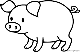 Your email address will not be published. Walking Baby Pig Coloring Page Coloringall