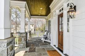 Porches that aren't completely open to the elements provide more opportunities for outdoor living throughout the year. Front Porch Ideas Porch Decorating Design Ideas