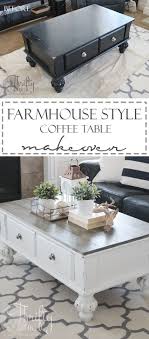 Farmhouse Style Coffee Table Makeover Before And After Farmhouse Style Coffee Table Diy Farmhouse Coffee Table Coffee Table