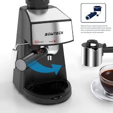 After i got married, i couldn't justify buying a big espresso machine: Espresso Machine 3 5 Bar 4 Cup Espresso Maker Cappuccino Machine With Steam Milk Frother And Stainless Steel Cup Espresso Machines Coffee Tea Espresso Appliances Westmead Is Edu Ph