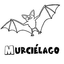 Dibujo Murcielago Para Colorear
