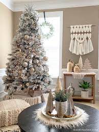 Looking for a bohemian inspired christmas. Gorgeous Rustic Bohemian Holiday Home Tour