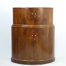 Includes 3 drawers, 2 sliding doors and a pull down section. Art Deco Cocktail Bar Drinks Cabinet 1930 S 669403 Sellingantiques Co Uk