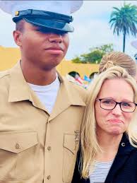 Proud parents, smile