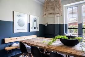 Repeat materials inside and out for visual unity. California Casual Beach Style Dining Room Dallas By Urbanology Designs Houzz