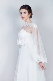Bridal Lace Cape Bridal Lace Capelet Wedding Cape In White And Ivory Tulle Bridal Capelet Cape Wedding Dress Bridal Capelet Wedding Dresses Lace