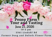 Peony Farm Tour and Tasting