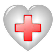 The image is png format with a clean transparent background. Cruz Roja En Corazon Foto De Archivo Editorial Ilustracion De Muestra 10936033