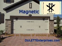 Magnetic Garage Door Decorative Hardware Kit Carriage House Faux Window Grill Garage Doors Garage Door Decorative Hardware Garage Door Hardware