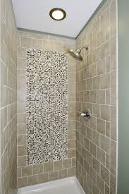 Bathroom Gorgeous White Bathroom Decoration Using Square White Tile Shower Wall Along With Unframed Tile Bathroom Bathroom Tile Designs Cheap Bathroom Remodel