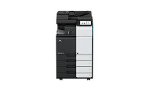 It come with scan, network, copy, print, and fax. Efi Fiery Partners Konica Minolta